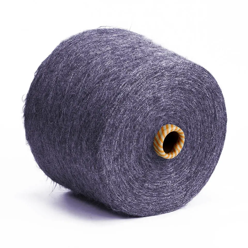 High Quality 33%Mohair 33%Wool 28%Nylon 6%Spandex Brush Yarn