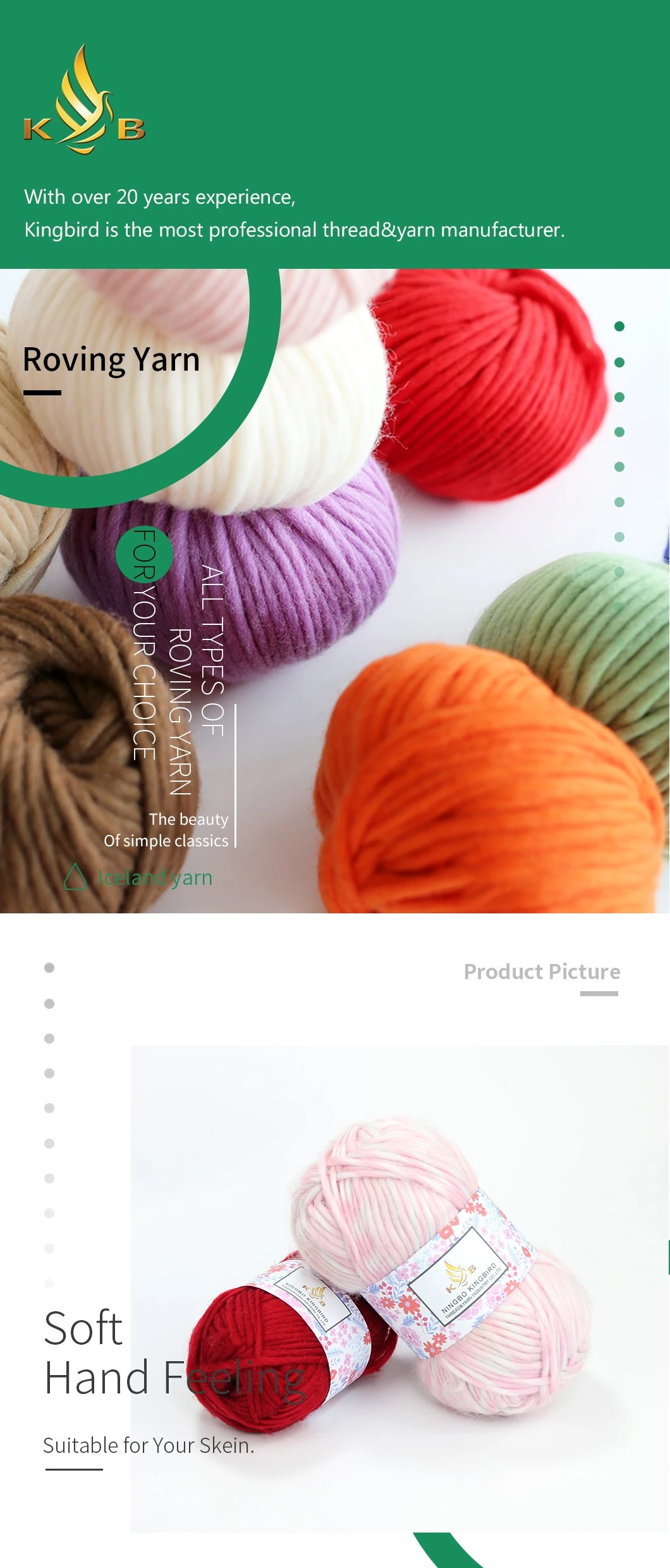 Chinese Knitting Wool Yarn Cheap Wool Acrylic Blended Yarn