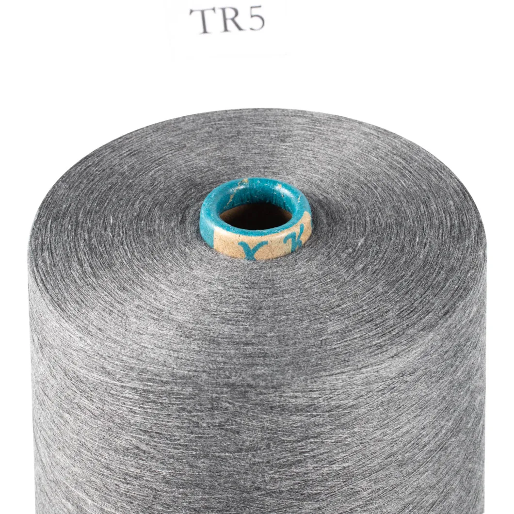 100% Post-Consumer Recycled Polyester Yarn for Fabric Eco-Friendly and RPET