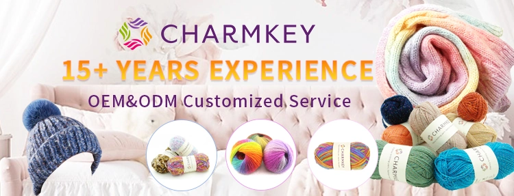 Charmkey High Quality 100% Acrylic Yarn for Hand Knitting Sweaters