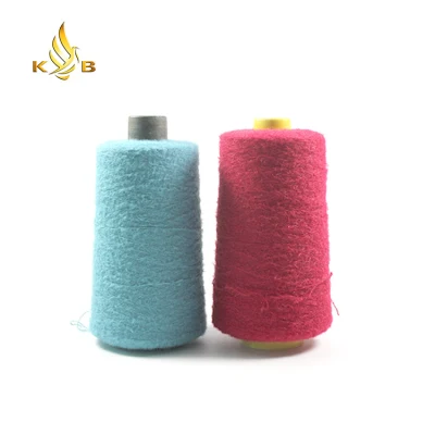 Beautiful 100% Polyester Imitated Mink Yarn for Knitting