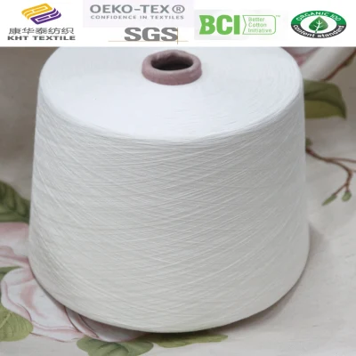 High Quality Blended Yarn Cotton and Milk Fiber Yarn 60/40 30s Textile Weaving Yarn for Scarf