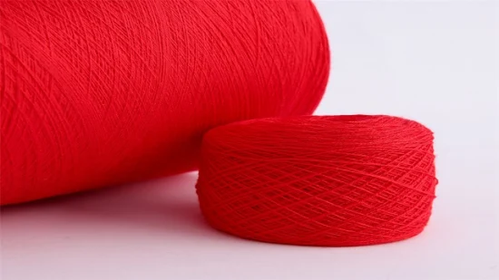Soft Hand Feel 48nm 50% Viscose 28%PBT 22%Nylon Blended Yarn for Knitting