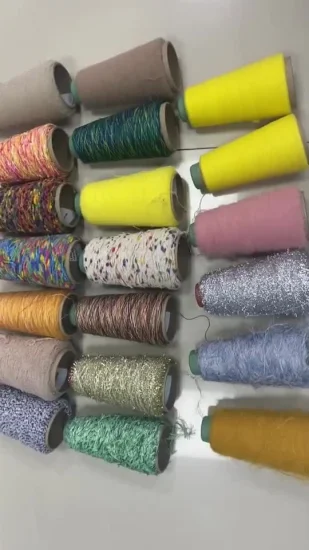 New 1/4nm 100% Acrylic Light Chenille Knitting Yarn